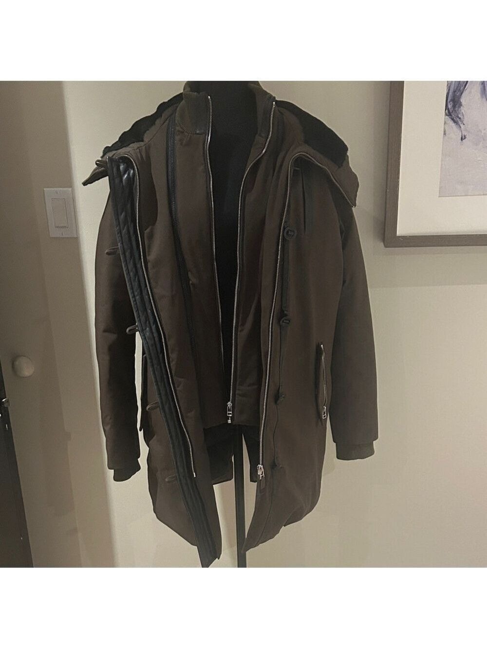 RUDSAK Dark Brown Down Jacket